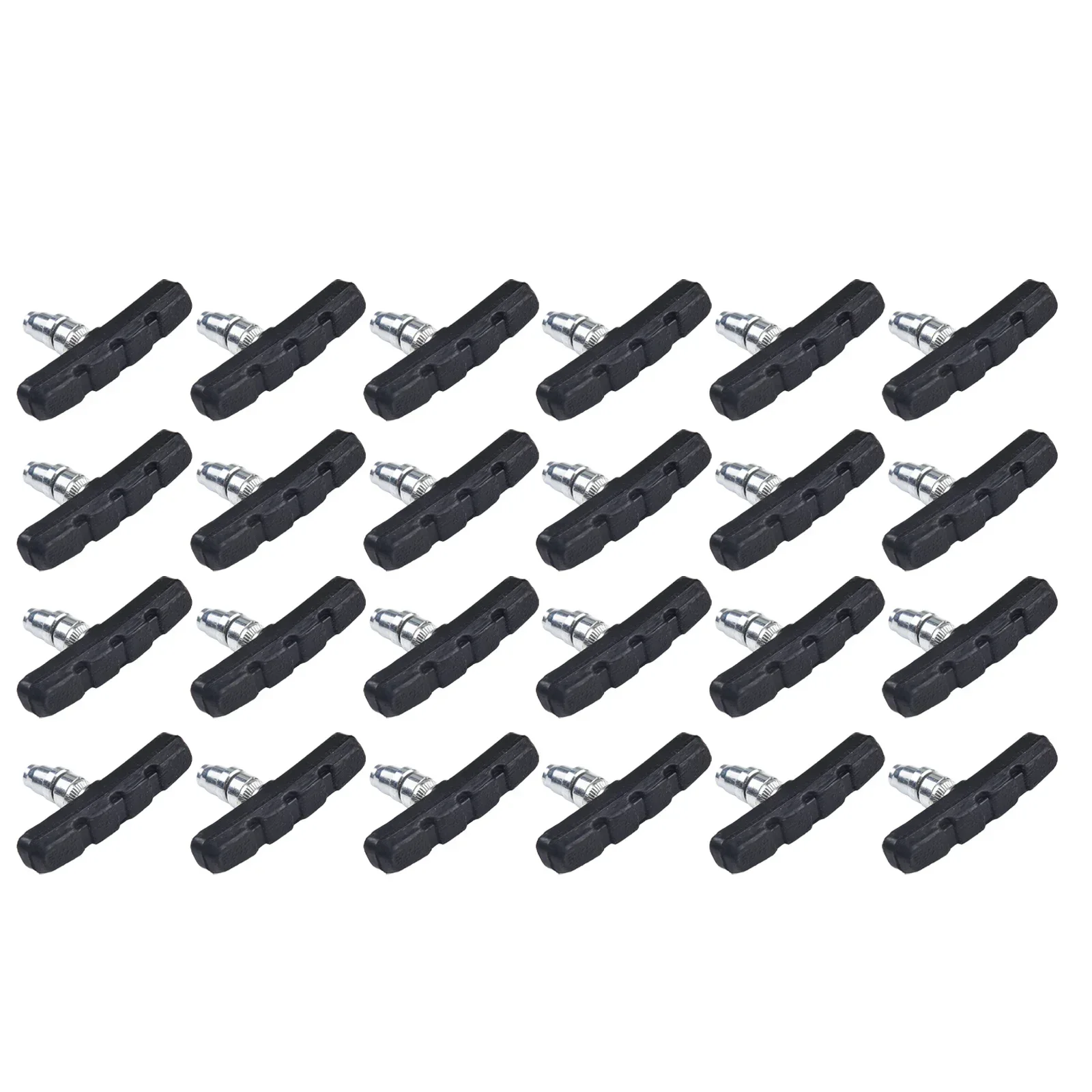 Suitable for various weather conditions 12 pairs 24pieces brake shoes for Vbrake symmetrical 70 mm bicycle brake pads
Suitable for various weather conditions 12 pairs 24pieces brake shoes for Vbrake symmetrical 70 mm bicycle brake pads