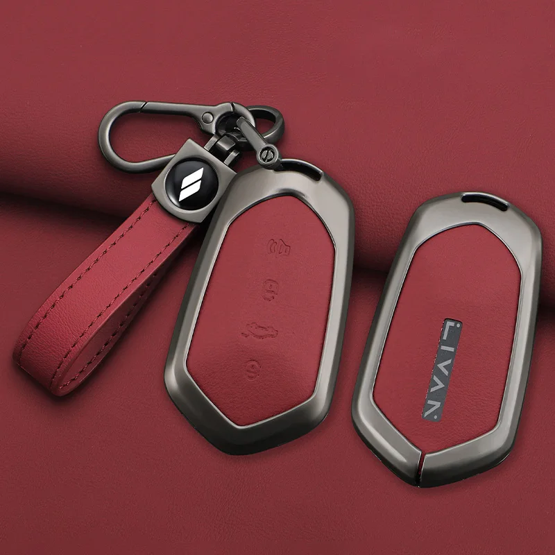 Alloy Car Key Fob Case Protection Cover Shell Holder for Geely LIVAN 7 EV 2023 2024 Keyless Go Remote Keychain Accessories
Alloy Car Key Fob Case Protection Cover Shell Holder for Geely LIVAN 7 EV 2023 2024 Keyless Go Remote Keychain Accessories