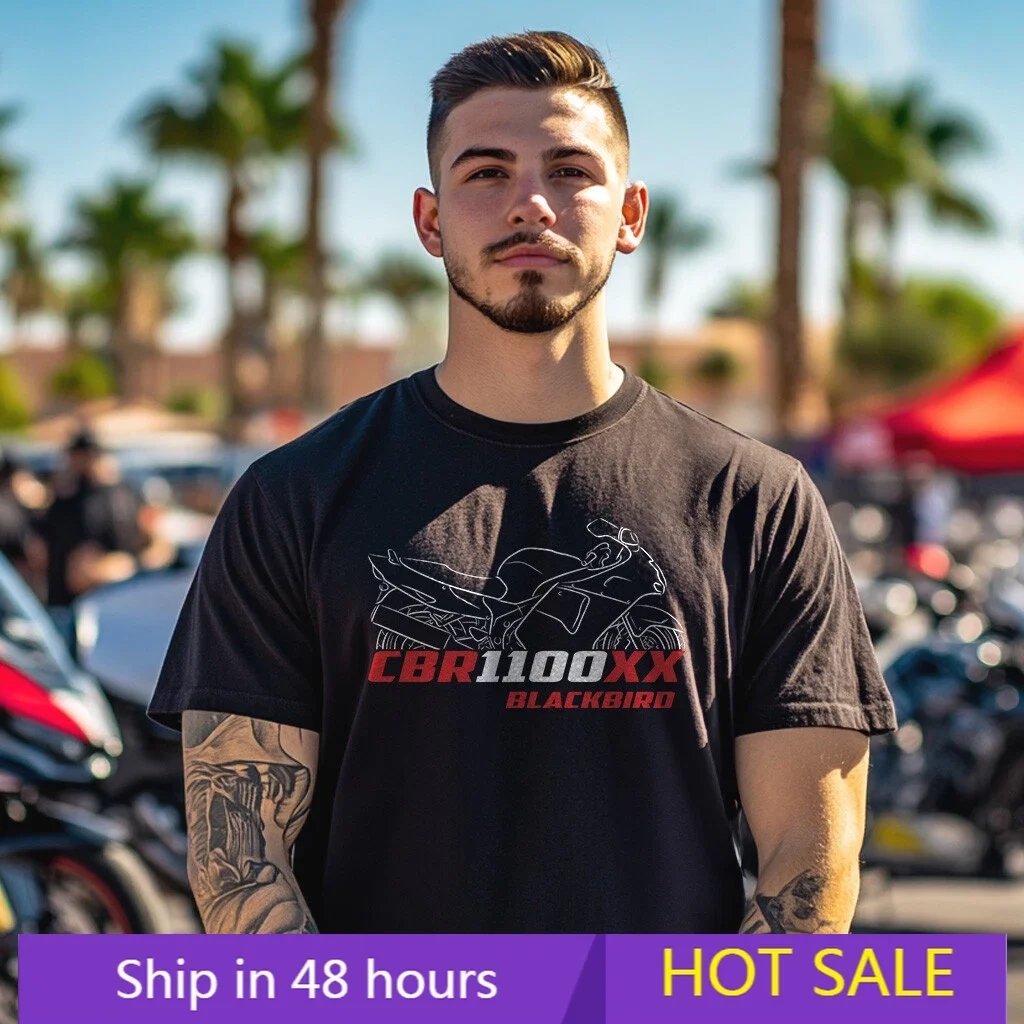 Motorcycle T-shirts Ho.nd.as CB300F & CB300R fans Biker Tee Graphic Summer Short Sleeves 100% Cotton Cool Tee
Motorcycle T-shirts Ho.nd.as CB300F & CB300R fans Biker Tee Graphic Summer Short Sleeves 100% Cotton Cool Tee