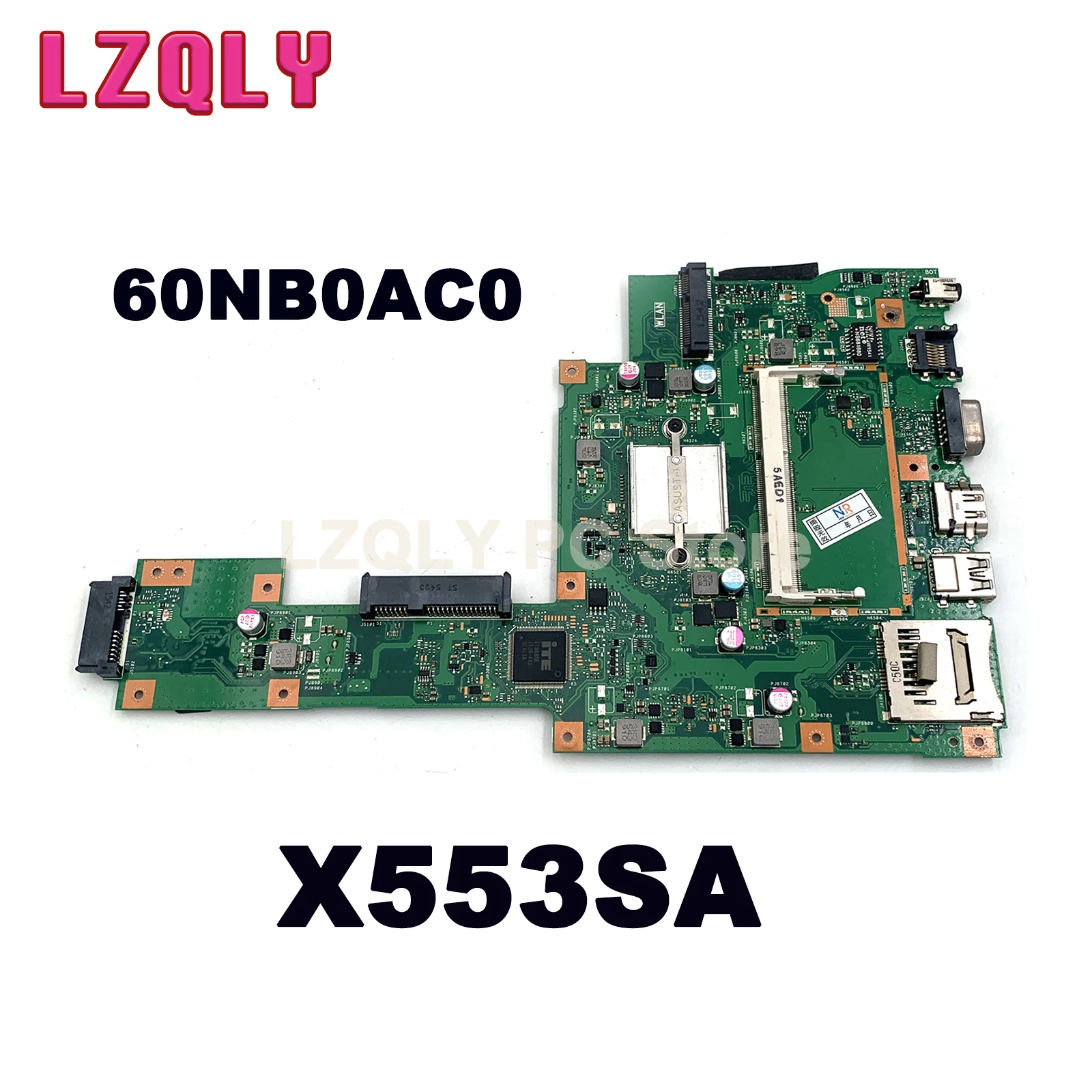 For ASUS X553SA 60NB0AC0 Laptop motherboard Core SR29H Celeron N3050 TESTED DDR3 Mainboard 100% tested
For ASUS X553SA 60NB0AC0 Laptop motherboard Core SR29H Celeron N3050 TESTED DDR3 Mainboard 100% tested