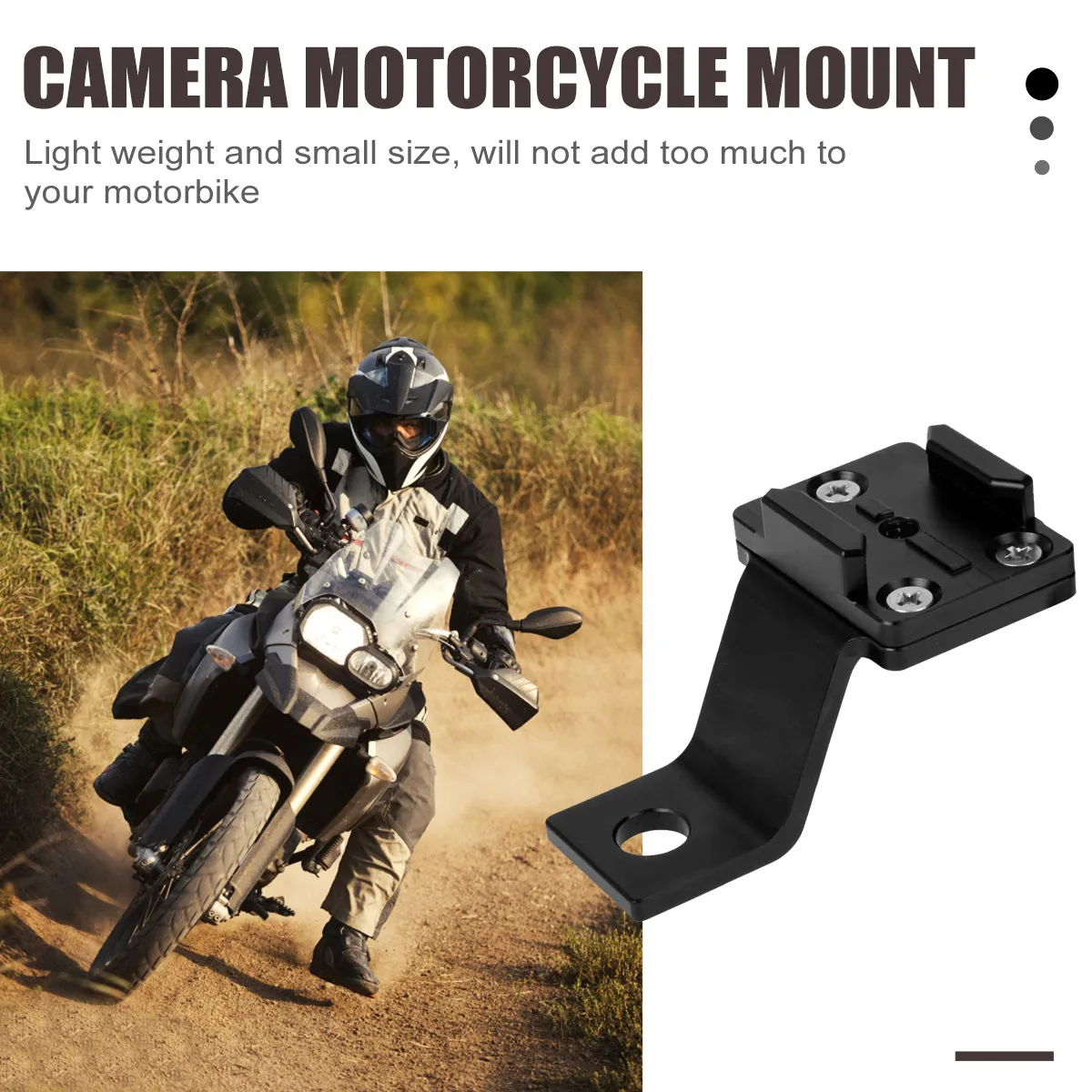 Aluminum Motorcycle Rearview Mirror Mount Compact Lightweight Camera Holder Easy Install Stable Gift for Rider Photographer
Aluminum Motorcycle Rearview Mirror Mount Compact Lightweight Camera Holder Easy Install Stable Gift for Rider Photographer