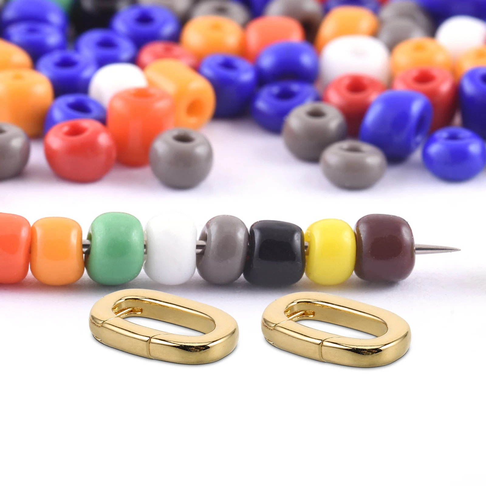 4 Pcs Bracelet Making Tools DIY Accessories Carabiner Clasp for Jewelry Clasps Kit Copper
4 Pcs Bracelet Making Tools DIY Accessories Carabiner Clasp for Jewelry Clasps Kit Copper
