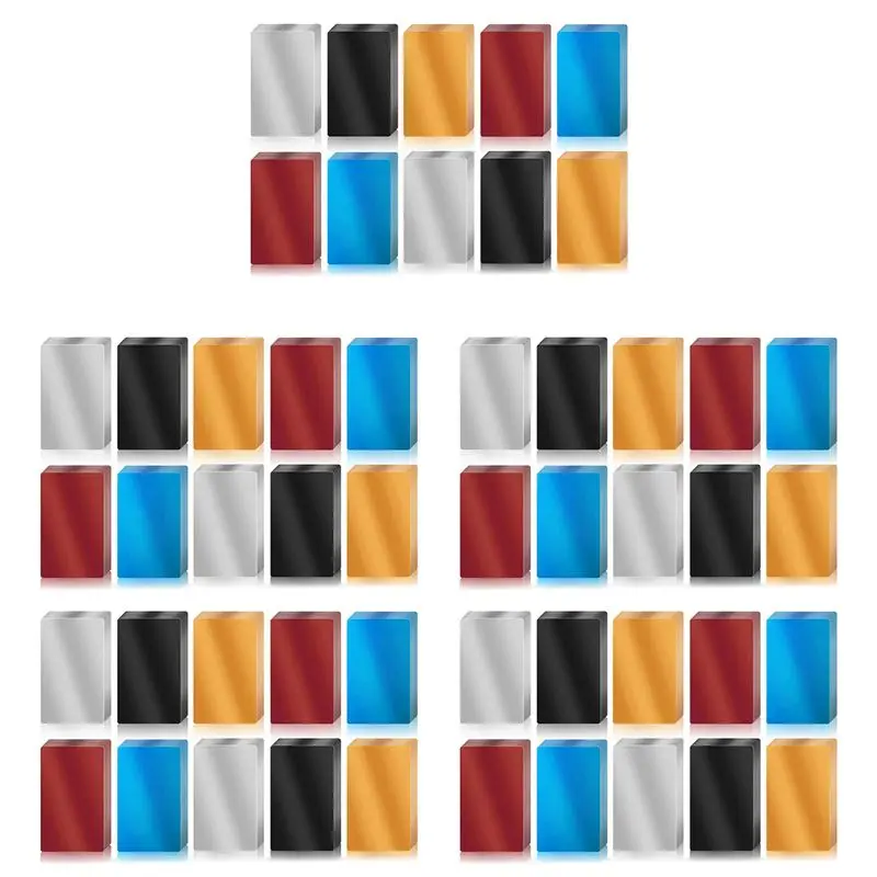 N84R 500 Pcs Metal Engraving Blanks Colorful Aluminum Sheet Laser Engraving Business Card DIY Gift Cards 86X54x0.2Mm (5Color)
N84R 500 Pcs Metal Engraving Blanks Colorful Aluminum Sheet Laser Engraving Business Card DIY Gift Cards 86X54x0.2Mm (5Color)