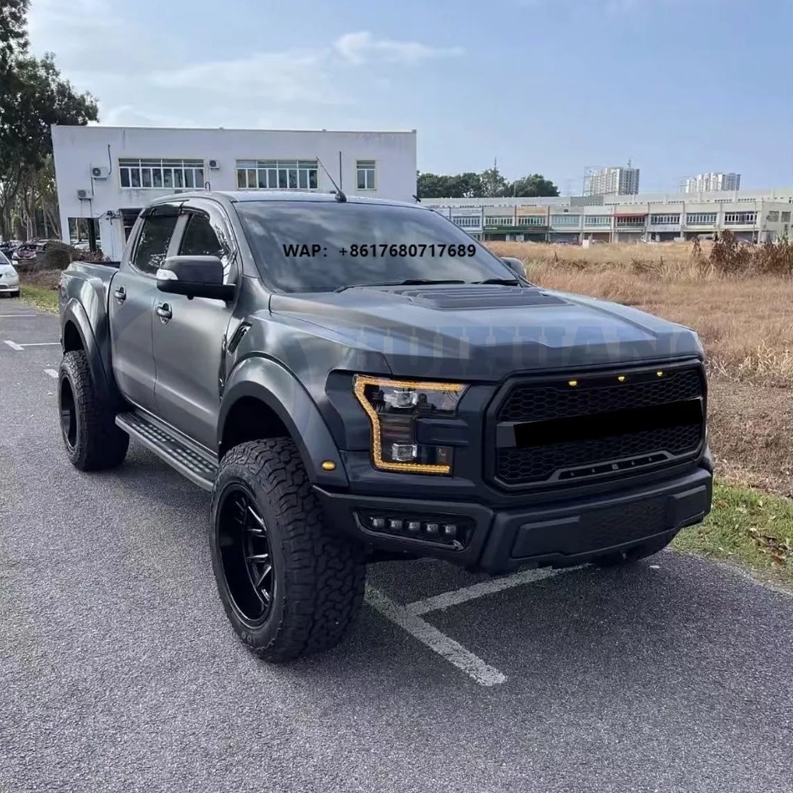 F150 Raptor Style Body Kit for Ranger T6 T7 T8 2012 2013 2014 2015 2016 2017 2018 2019 2020 2021 Facelift
F150 Raptor Style Body Kit for Ranger T6 T7 T8 2012 2013 2014 2015 2016 2017 2018 2019 2020 2021 Facelift