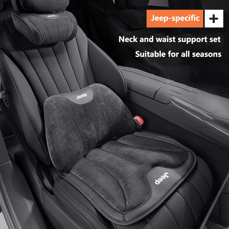 Car Neck Pillow Headrest Waist Cushion for Jeep Wrangler Grand Cherokee Compass Freeman Adjustable Support Comfort Accessory
Car Neck Pillow Headrest Waist Cushion for Jeep Wrangler Grand Cherokee Compass Freeman Adjustable Support Comfort Accessory