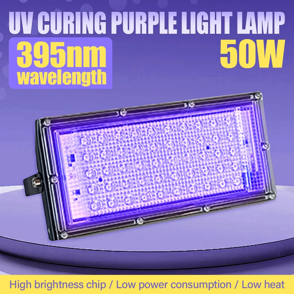 УФ-прожектор LED 395-400 нм, 220 В, 50 Вт, ультрафиолетовая сценическая лампа, водонепроницаемый светодиодный черный свет для дискотек и вечеринок
УФ-прожектор LED 395-400 нм, 220 В, 50 Вт, ультрафиолетовая сценическая лампа, водонепроницаемый светодиодный черный свет для дискотек и вечеринок