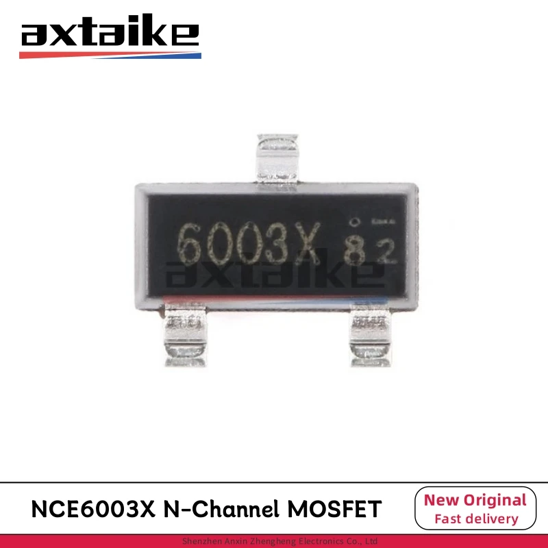 50PCS NCE6003X 6003X NCE6003 SOT-23 3A 60V 1.7W SMD N-Channel Enhancement Mode Power MOSFET Transistor
50PCS NCE6003X 6003X NCE6003 SOT-23 3A 60V 1.7W SMD N-Channel Enhancement Mode Power MOSFET Transistor