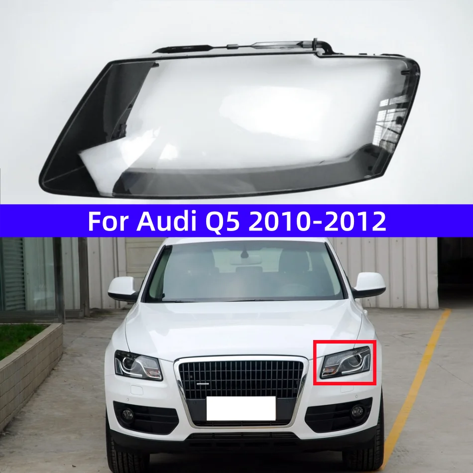For Audi Q5 2010 2011 2012 Car Accessories Front Headlamps Transparent Lampshades Lamp Shell Headlights Lens Cover Plexiglass
For Audi Q5 2010 2011 2012 Car Accessories Front Headlamps Transparent Lampshades Lamp Shell Headlights Lens Cover Plexiglass
