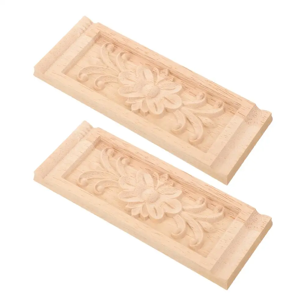 Wooden Flower Decals Carved Applique Onlays Beige Wood Decor for Furniture Doors Walls European Style Durable Material Versatile
Wooden Flower Decals Carved Applique Onlays Beige Wood Decor for Furniture Doors Walls European Style Durable Material Versatile