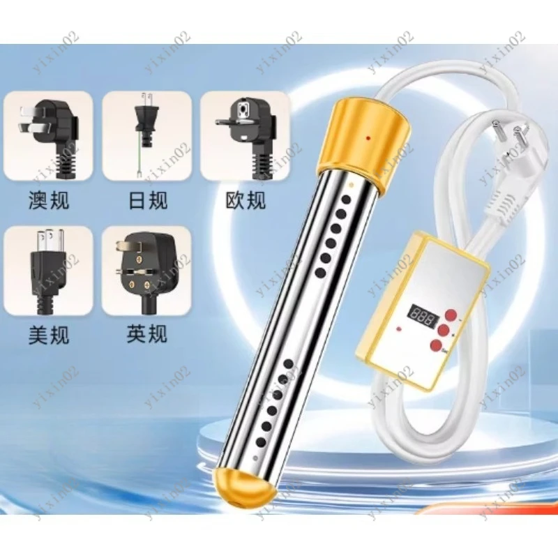 220V High Power Electric Immersion Heater Round Sheath Water Boiler EU Standard
220V High Power Electric Immersion Heater Round Sheath Water Boiler EU Standard