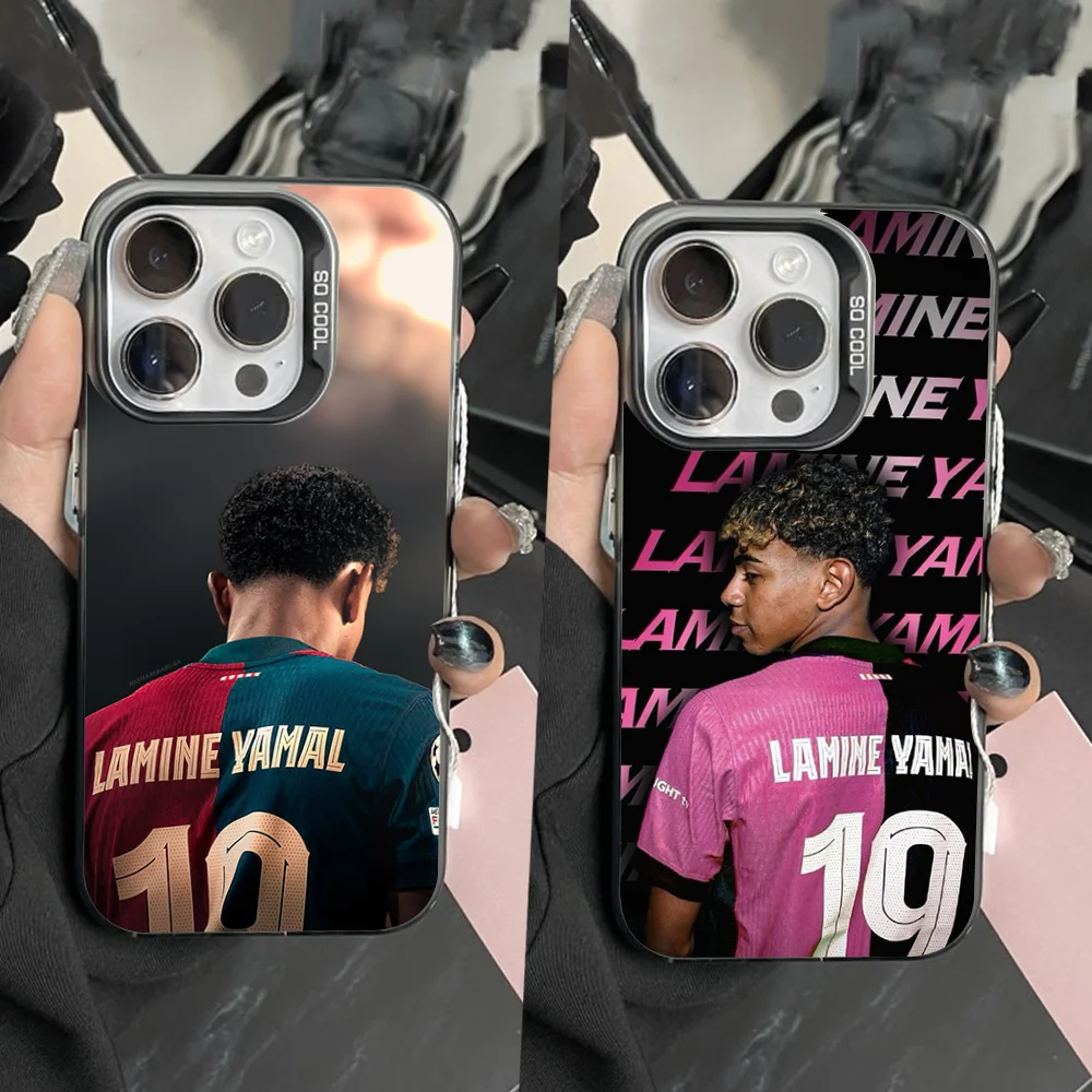 Football 19 L-Lamines Phone Case For iPhone 16,15,14,13,12,11,Pro,Max,Plus,Mini,XS Y-Yamales Anti Fall Black Matte Hard Bumper
Football 19 L-Lamines Phone Case For iPhone 16,15,14,13,12,11,Pro,Max,Plus,Mini,XS Y-Yamales Anti Fall Black Matte Hard Bumper