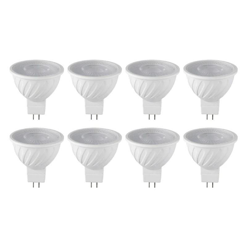 8PCS 7W MR16 DOB LED Bulb GU5.3 Base 6000K 580LM White Light For Ceiling Light Track Light Home Use Dob Bulb
8PCS 7W MR16 DOB LED Bulb GU5.3 Base 6000K 580LM White Light For Ceiling Light Track Light Home Use Dob Bulb
