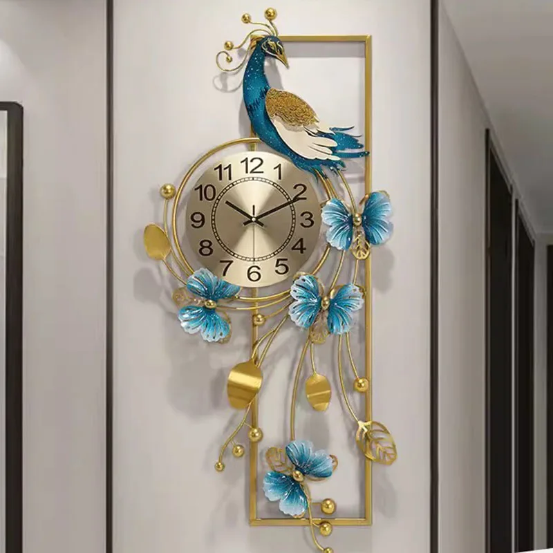 Oriental Art Quiet Wall Clock Vintage Metal Iron Art Big Size Bedroom Wall Clock Chinese Style Reloj De Pared Room Decoration
Oriental Art Quiet Wall Clock Vintage Metal Iron Art Big Size Bedroom Wall Clock Chinese Style Reloj De Pared Room Decoration