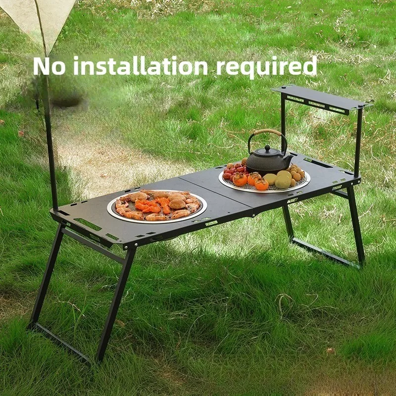 Portable Folding Barbecue Table Beach Outdoor Family Survival Warm Multifunctional Table Tourism Nature Hike Camping Hiking
Portable Folding Barbecue Table Beach Outdoor Family Survival Warm Multifunctional Table Tourism Nature Hike Camping Hiking