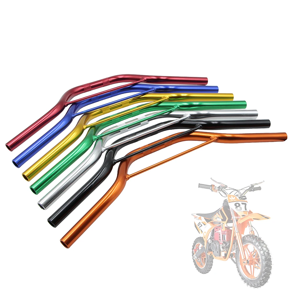 7/8" 22mm Aluminum Motorcycle Handlebar For 47cc 49cc Mini Pocket Dirt Pit Bike Moped ATV Scooter Small Apollo Motocross Parts
7/8" 22mm Aluminum Motorcycle Handlebar For 47cc 49cc Mini Pocket Dirt Pit Bike Moped ATV Scooter Small Apollo Motocross Parts