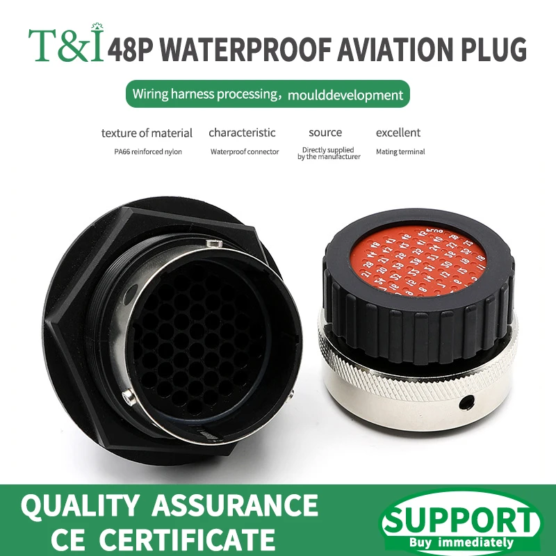 1/5/100 pcs aviation plug connector ITT male and female terminal car plug 48P waterproof connection 192900-0425 192900-0437
1/5/100 pcs aviation plug connector ITT male and female terminal car plug 48P waterproof connection 192900-0425 192900-0437