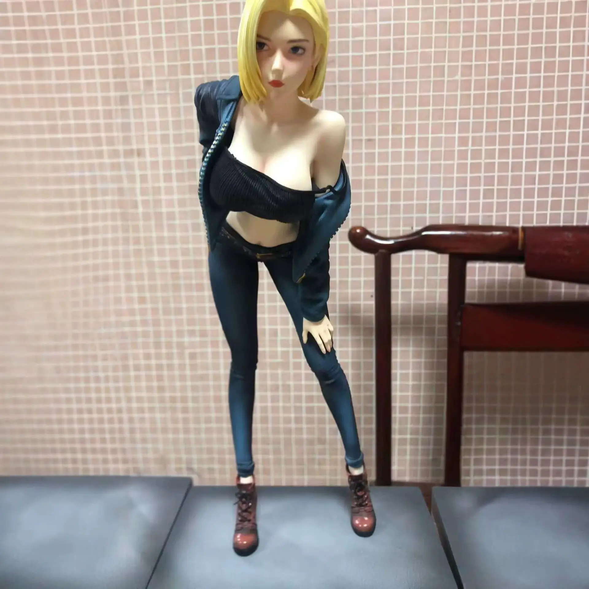 White butterfly Dragon Ball Android 18 Large Size Gk Figure Pvc Collectible Model Statue Desktop Decoration For Adult Collectors
White butterfly Dragon Ball Android 18 Large Size Gk Figure Pvc Collectible Model Statue Desktop Decoration For Adult Collectors