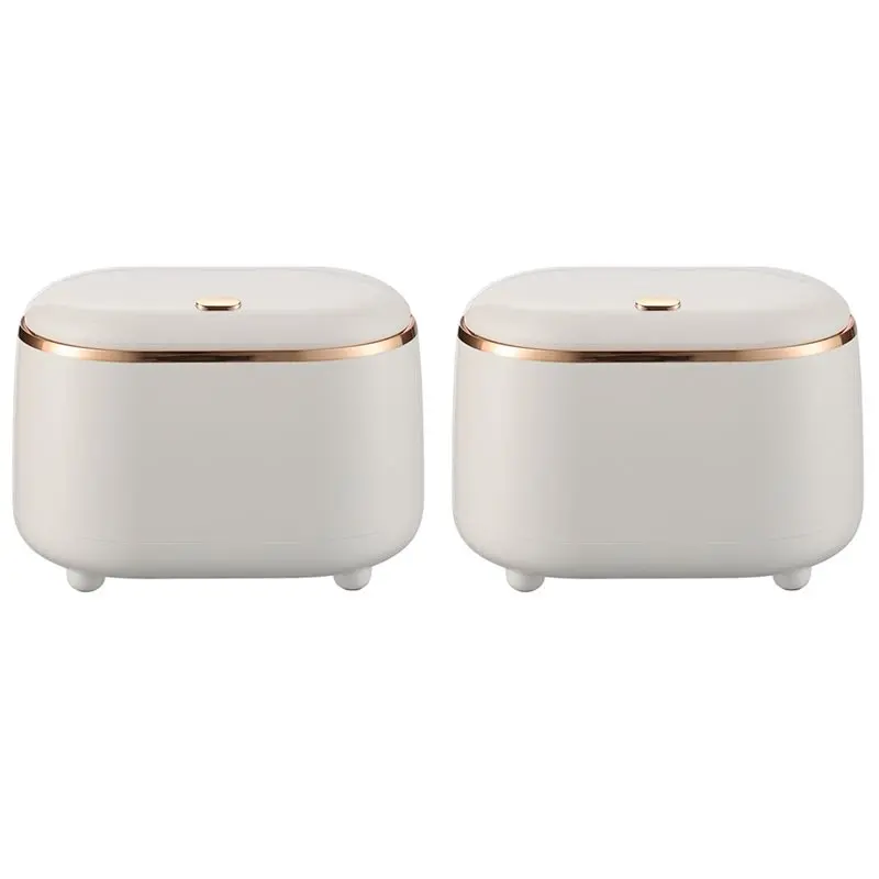 A84X-2X Press-Type Desktop Small Trash Can With Lid,Small Storage Bucket Tiny Desktop Waste Garbage Bin,White
A84X-2X Press-Type Desktop Small Trash Can With Lid,Small Storage Bucket Tiny Desktop Waste Garbage Bin,White