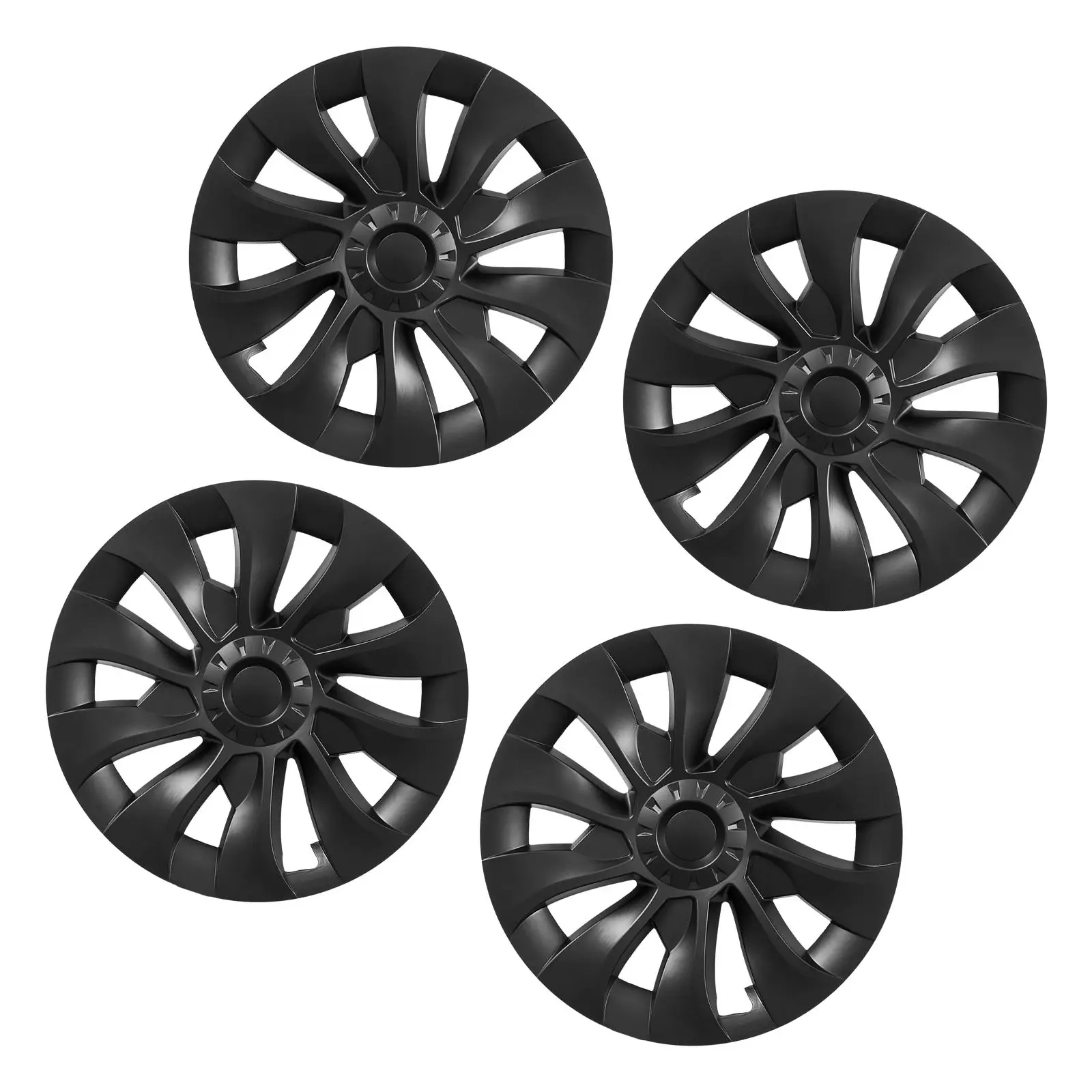 Hubcaps Wheel Covers for 2017-2023 Tesla Model 3, 18 Inch Set of 4 Wheel Rim Cover Hubcaps OEM Style Replacement, R18 Size Snap On Car Hub Caps, Premium 10-Spoke ABS Tire Rim Caps, Matte Black
Hubcaps Wheel Covers for 2017-2023 Tesla Model 3, 18 Inch Set of 4 Wheel Rim Cover Hubcaps OEM Style Replacement, R18 Size Snap On Car Hub Caps, Premium 10-Spoke ABS Tire Rim Caps, Matte Black