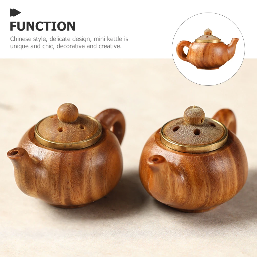 Miniature Kettle Decoration Keychain Pendant Chinese Style Small Incense Burner Wooden Teapot Creative Home Bag Purse Handbag
Miniature Kettle Decoration Keychain Pendant Chinese Style Small Incense Burner Wooden Teapot Creative Home Bag Purse Handbag