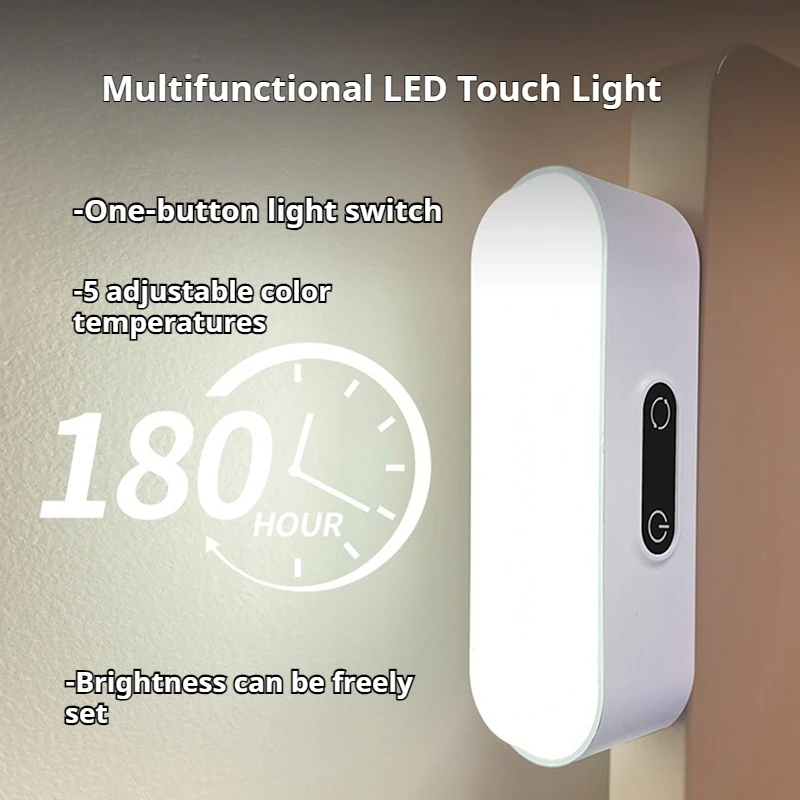 LED Vanity Light Touch Control Night Lights Stepless Dimming Motion Sensor Hanging Table Desk Lamp for Closet Cabinet Wardrobe
LED Vanity Light Touch Control Night Lights Stepless Dimming Motion Sensor Hanging Table Desk Lamp for Closet Cabinet Wardrobe