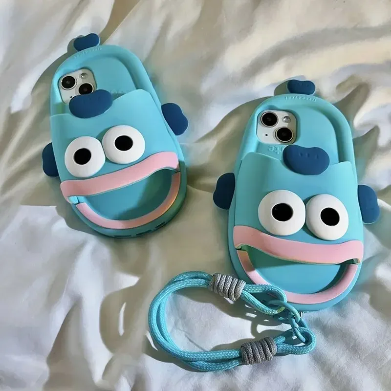 Sweet Hangyodon Anime Kawaii MINISO Funny Slippers iPhone Case Cute Cartoon Apple 15 14promax Cover Lovely Gifts for Girls
Sweet Hangyodon Anime Kawaii MINISO Funny Slippers iPhone Case Cute Cartoon Apple 15 14promax Cover Lovely Gifts for Girls