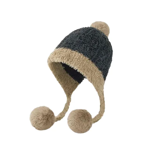 Women's Winter New Fashion Plush Ear Protector Baotou Autumn and Winter Plush Warm Face Small Splicing Knitted Hat
Women's Winter New Fashion Plush Ear Protector Baotou Autumn and Winter Plush Warm Face Small Splicing Knitted Hat