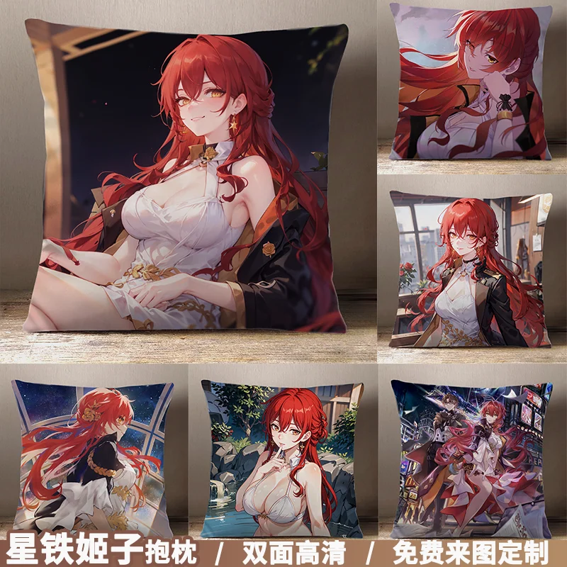 Аниме Honkai: Star Rail Himeko квадратная диванная подушка для косплея короткая плюшевая подушка для студентов дакимакура подарки 45*45 см
Аниме Honkai: Star Rail Himeko квадратная диванная подушка для косплея короткая плюшевая подушка для студентов дакимакура подарки 45*45 см