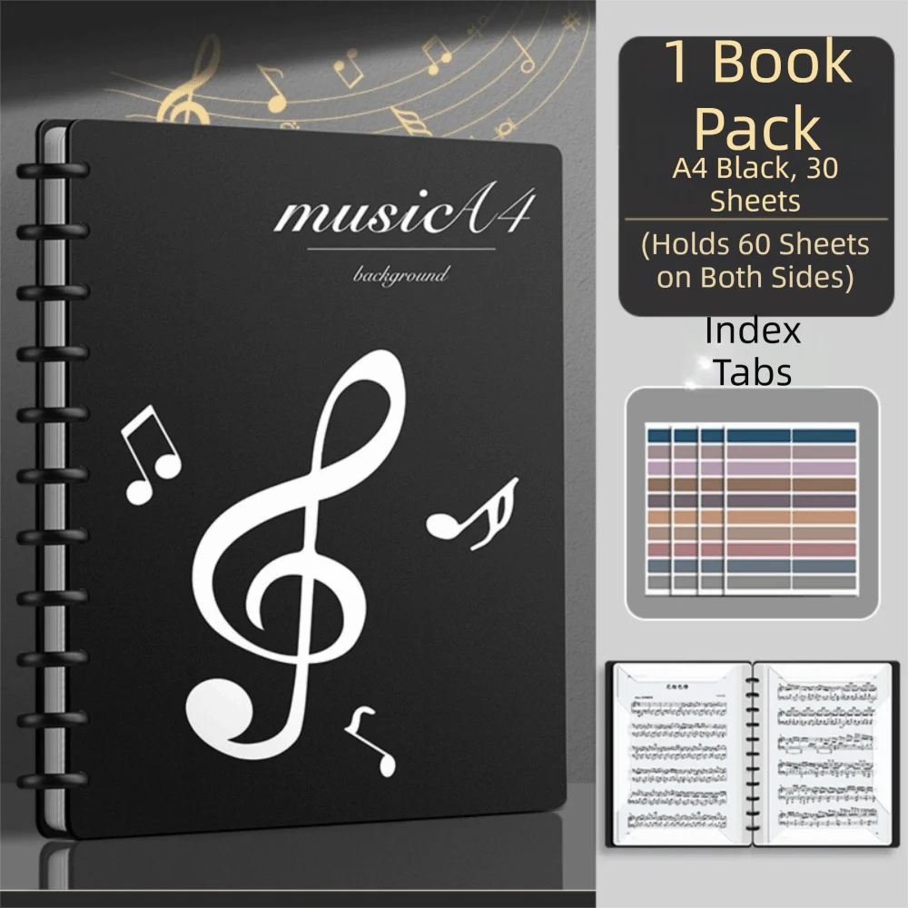 Ideal Gift A4 Music Score Folder Flexible Multi-layer Sheet Music Folder Portable Double Side Document Organizer Band Use
Ideal Gift A4 Music Score Folder Flexible Multi-layer Sheet Music Folder Portable Double Side Document Organizer Band Use