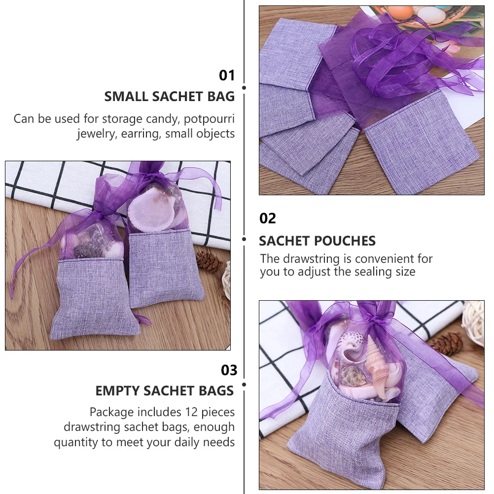 12 Pcs Drawstring Sachet Bags Gauze Lavender Spice Storage C y Jewelry Small Objects Gift Bags Mesh Goodie Bag
12 Pcs Drawstring Sachet Bags Gauze Lavender Spice Storage C y Jewelry Small Objects Gift Bags Mesh Goodie Bag