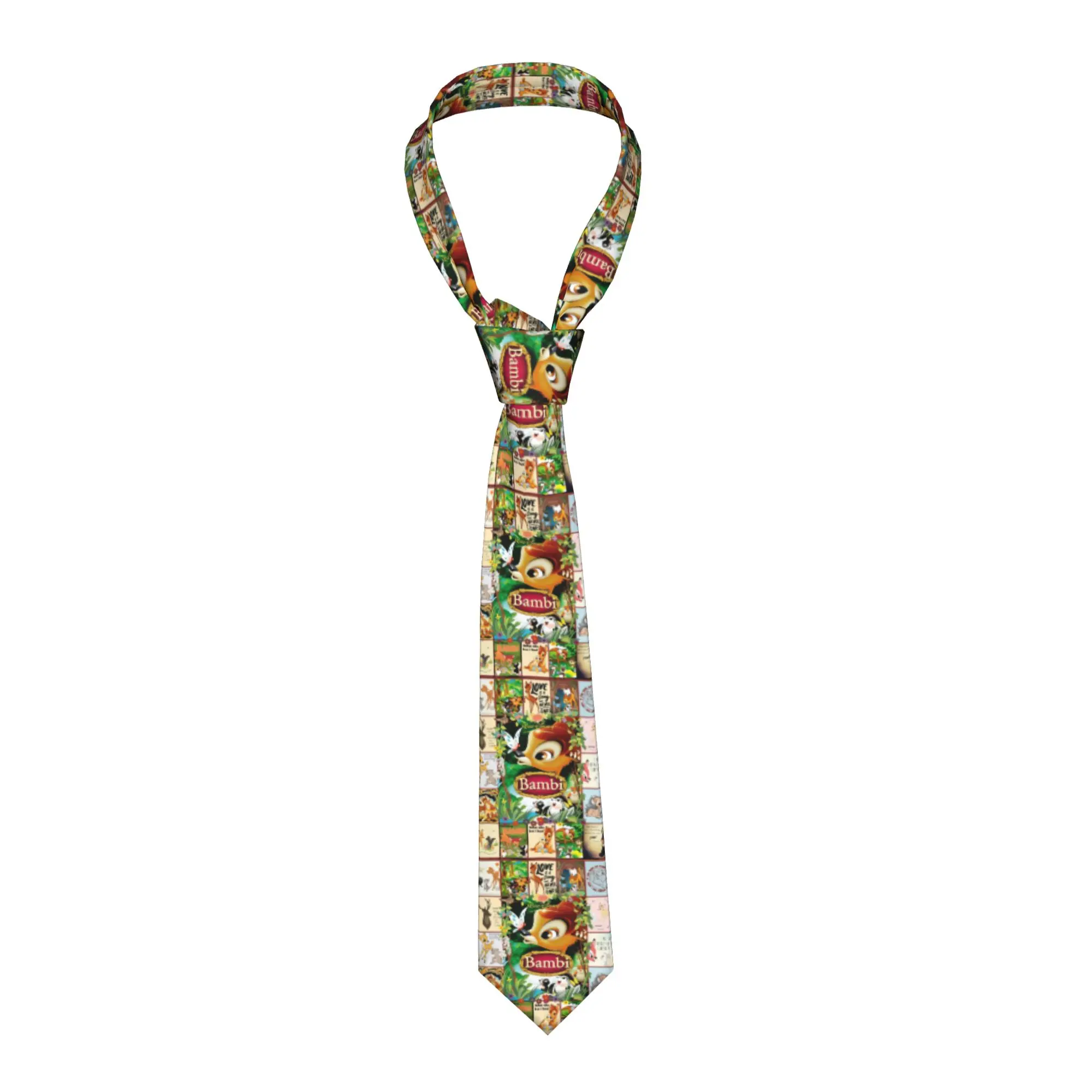 Классический галстук с изображением Бэмби из аниме-фильма, на заказ, для мужчин, с мультяшным оленем, кавайный, для вечеринок
Классический галстук с изображением Бэмби из аниме-фильма, на заказ, для мужчин, с мультяшным оленем, кавайный, для вечеринок
