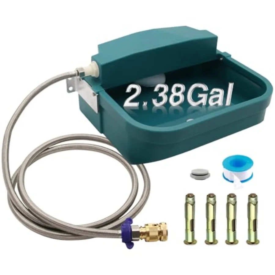 Automatic Water Dispenser Large Dog Water Bowl 9L/300oz Capacity for Cattle Horse Sheep Goat Drinking Tough
Automatic Water Dispenser Large Dog Water Bowl 9L/300oz Capacity for Cattle Horse Sheep Goat Drinking Tough
