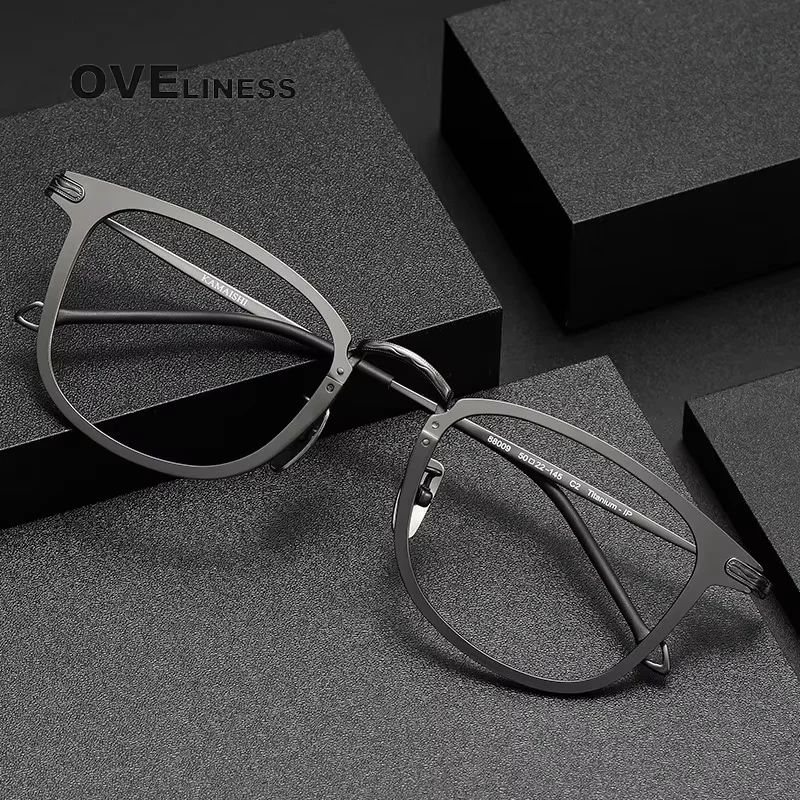 2026 Pure titanium Glasses Frame for Men Women Vintage Round Eyeglasses Frames Retro male Eyewear spectacles
2026 Pure titanium Glasses Frame for Men Women Vintage Round Eyeglasses Frames Retro male Eyewear spectacles