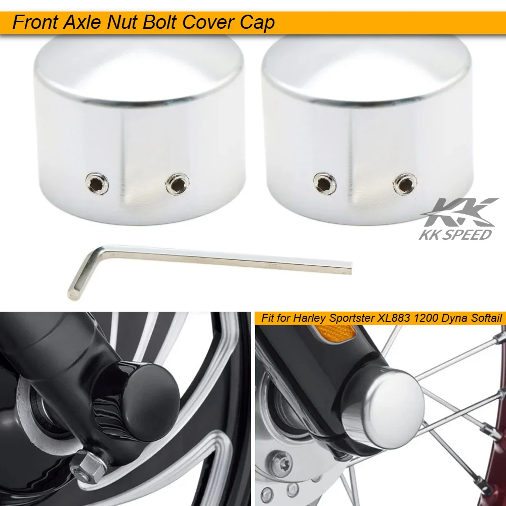 Motorcycle Accessories Black/Chrome Front Axle Nut Bolt Cover Cap Fit for Harley Sportster XL883 883 XL1200 1200 Dyna Softail
Motorcycle Accessories Black/Chrome Front Axle Nut Bolt Cover Cap Fit for Harley Sportster XL883 883 XL1200 1200 Dyna Softail