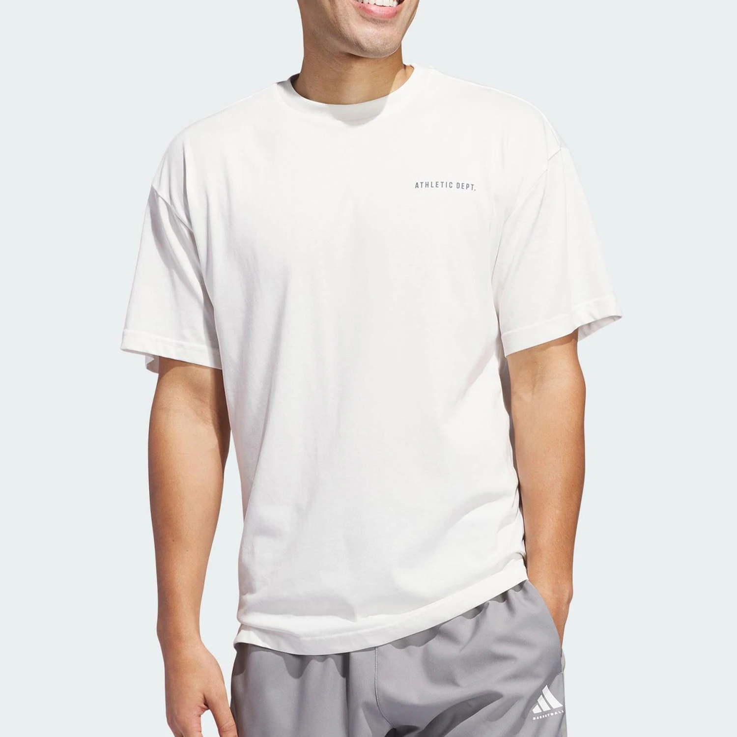 Мужская футболка Adidas Originals с принтом для баскетбола, повседневная, с круглым вырезом, с короткими рукавами, JC9091
Мужская футболка Adidas Originals с принтом для баскетбола, повседневная, с круглым вырезом, с короткими рукавами, JC9091