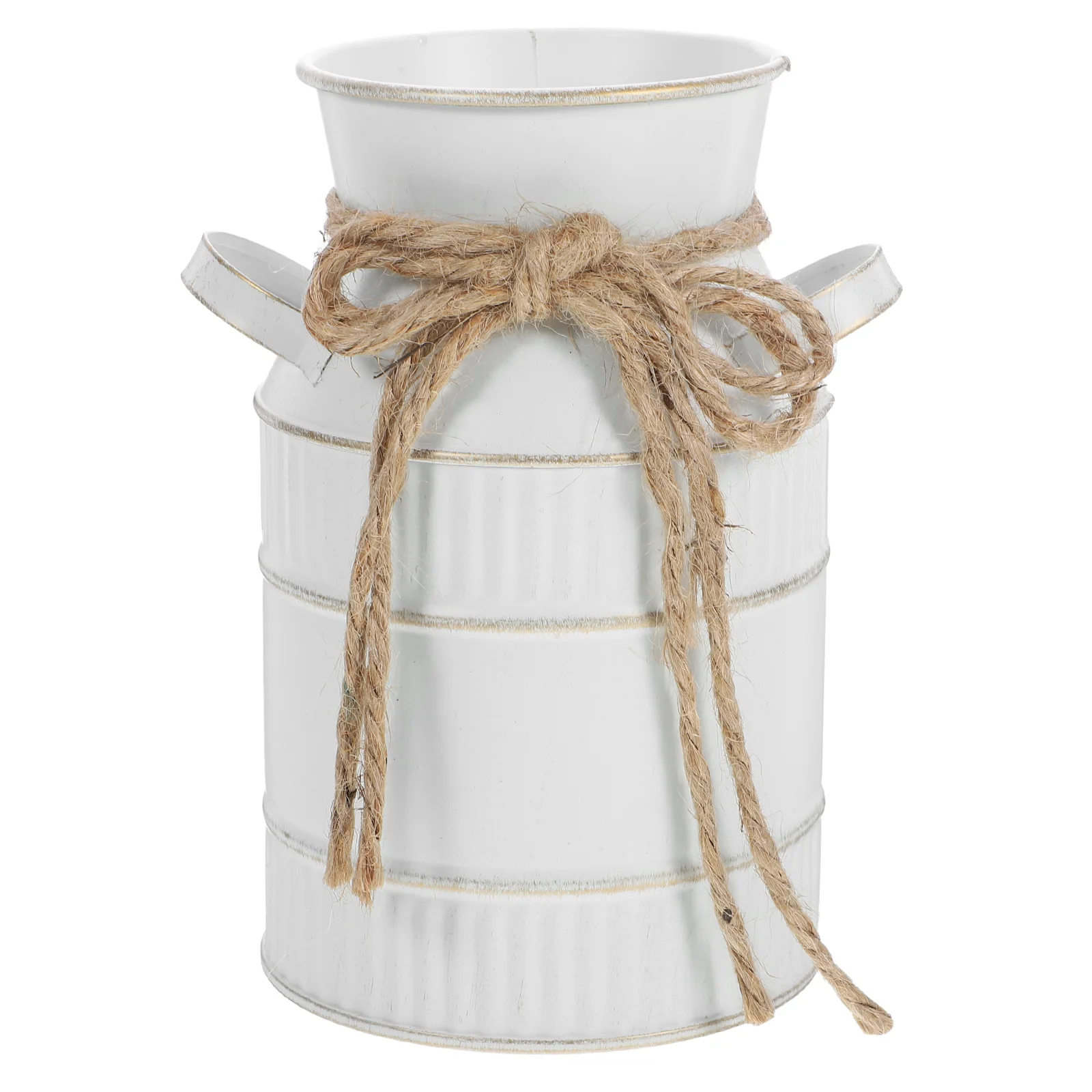 Retro Milk Bottle Vase Flower Vintage Pitcher with Handle Bucket Metal Container Iron Jug Office Decorative Holder
Retro Milk Bottle Vase Flower Vintage Pitcher with Handle Bucket Metal Container Iron Jug Office Decorative Holder
