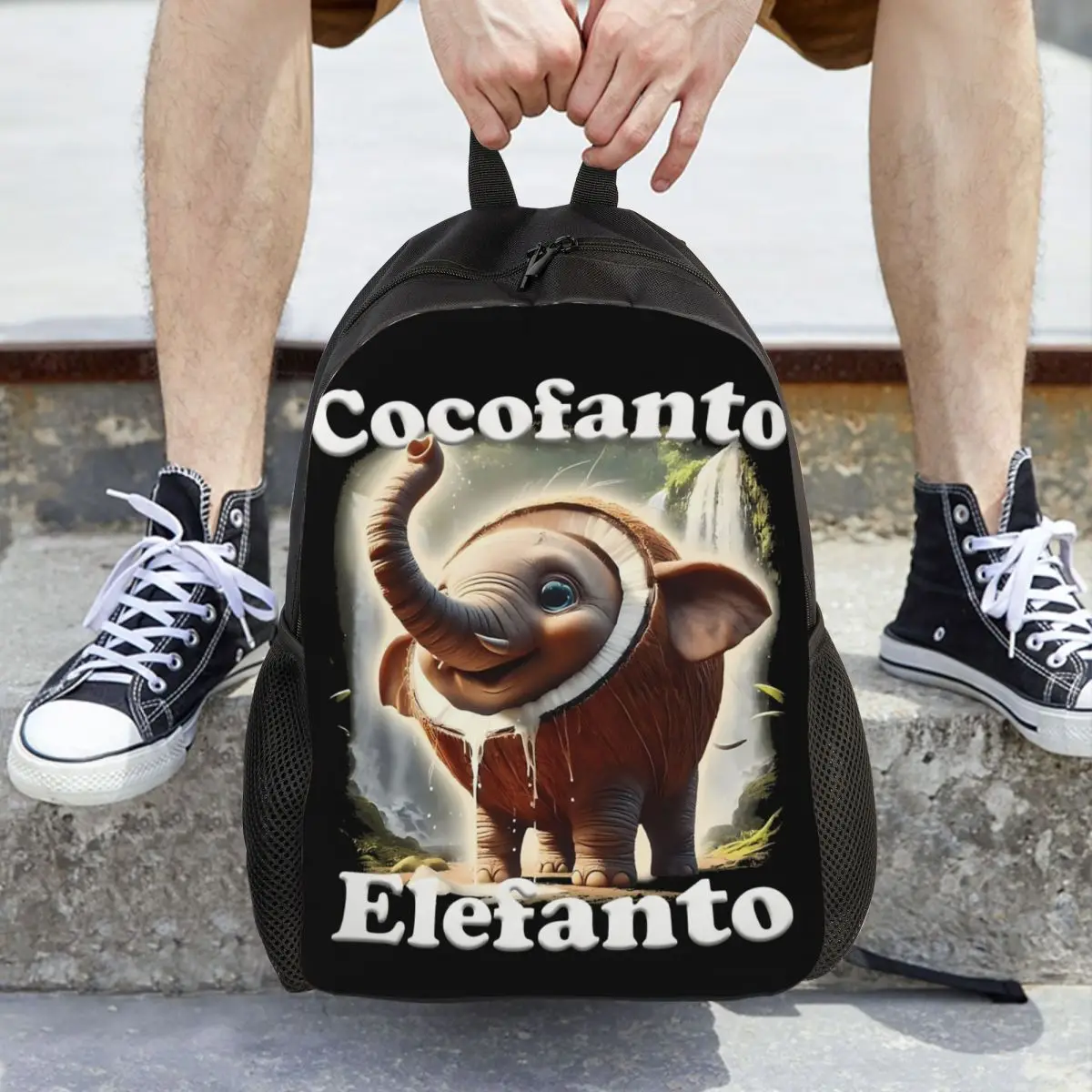 Cocofanto Elefanto Забавный итальянский Brainrot Meme Классический рюкзак Спортивный студенческий рабочий рюкзак для мужчин и женщин Сумка на плечо для колледжа
Cocofanto Elefanto Забавный итальянский Brainrot Meme Классический рюкзак Спортивный студенческий рабочий рюкзак для мужчин и женщин Сумка на плечо для колледжа