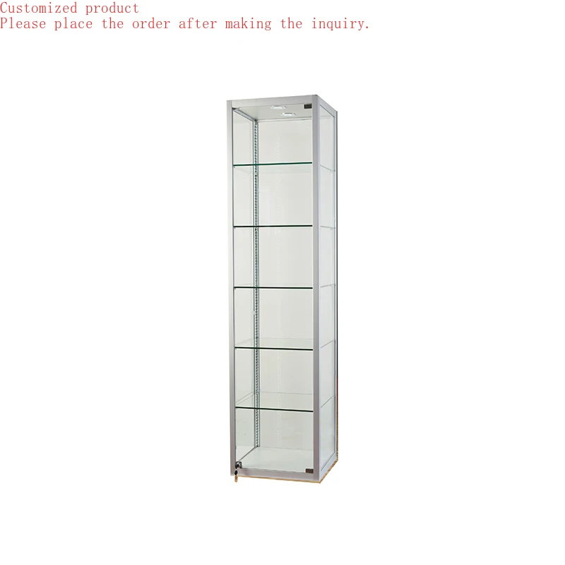 Custom.Lockable Silver Frame Style Full Vision Full Glass Vendor Traveling Jewelry Display case with Lighting
Custom.Lockable Silver Frame Style Full Vision Full Glass Vendor Traveling Jewelry Display case with Lighting