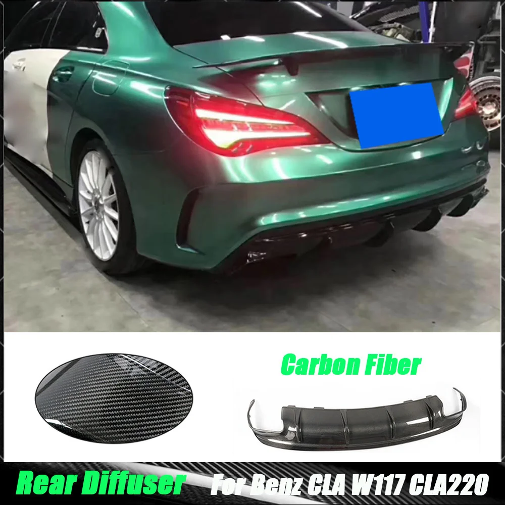 For CLA Class Carbon Fiber Rear Lip Diffuser Spoiler For Mercedes Benz W117 CLA 180 200 250 260 CLA45 For AMG Sport 2013 -2018
For CLA Class Carbon Fiber Rear Lip Diffuser Spoiler For Mercedes Benz W117 CLA 180 200 250 260 CLA45 For AMG Sport 2013 -2018