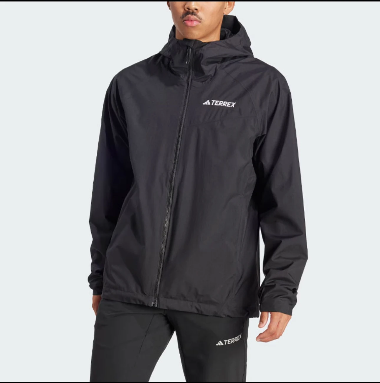 Adidas Solid Color Logo Logo Sports Hooded Outdoor Hiking Waterproof Breathable Assault Jacket Men's Black
Adidas Solid Color Logo Logo Sports Hooded Outdoor Hiking Waterproof Breathable Assault Jacket Men's Black