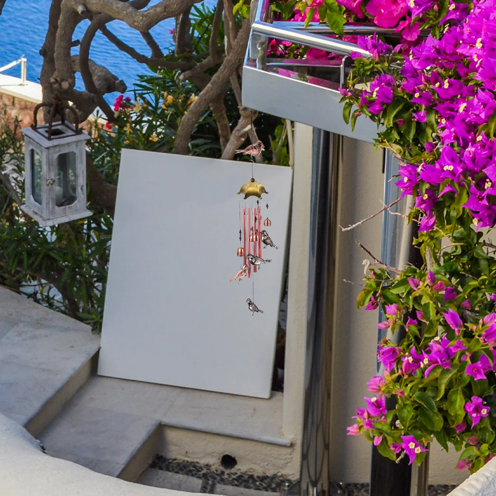 8Pcs Wind Chimes Caps Zinc Alloy Vintage Design Rust Resistant Outdoor Wind Bell Tops Garden Decor Accessories
8Pcs Wind Chimes Caps Zinc Alloy Vintage Design Rust Resistant Outdoor Wind Bell Tops Garden Decor Accessories