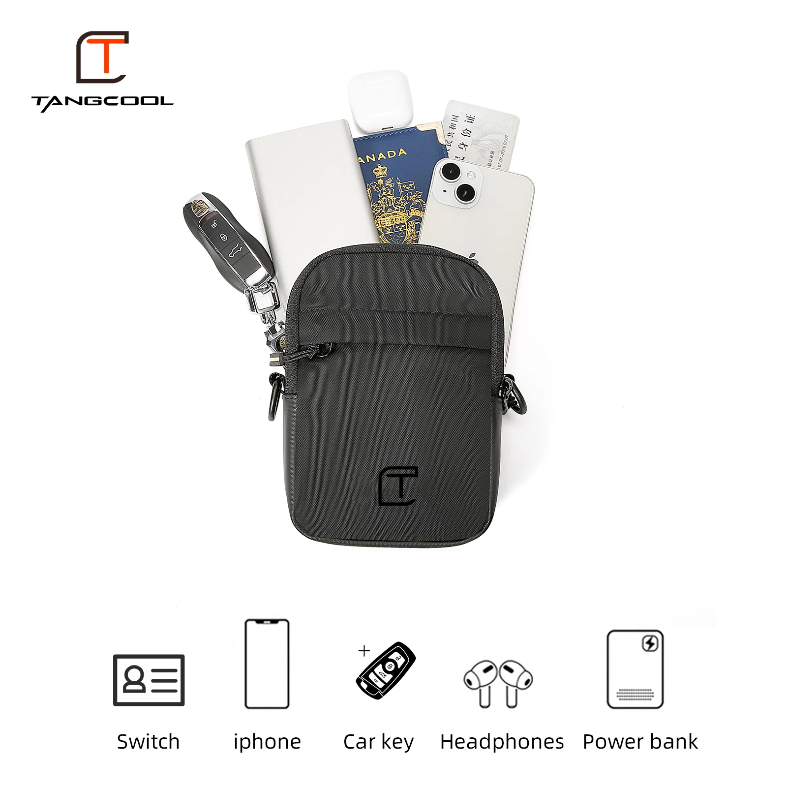 2026 Waterproof Mini Crossbody Phone Bag for Men Women, Lightweight Small Shoulder Purse for Keys Cards Travel Outdoor
2026 Waterproof Mini Crossbody Phone Bag for Men Women, Lightweight Small Shoulder Purse for Keys Cards Travel Outdoor