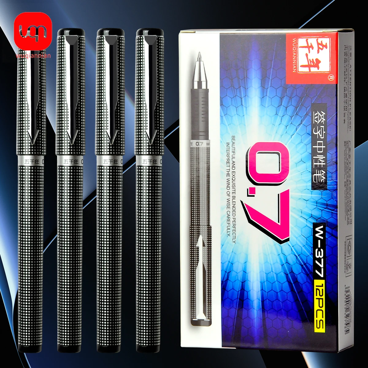 WQN 3pcs+ 12pcs Replacement Core 0.7mm Polka Dot Gel Pen Long-lasting and easy to write Comfortable to hold for daily writing
WQN 3pcs+ 12pcs Replacement Core 0.7mm Polka Dot Gel Pen Long-lasting and easy to write Comfortable to hold for daily writing