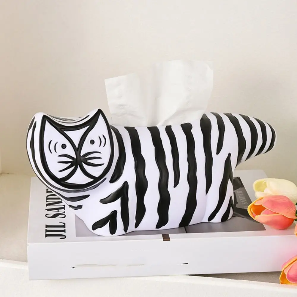 Desktop Decoration Modern Cat Ornament Cartoon Exquisite Tissue Box Multi-purpose Cute Paper Box Restaurant
Desktop Decoration Modern Cat Ornament Cartoon Exquisite Tissue Box Multi-purpose Cute Paper Box Restaurant