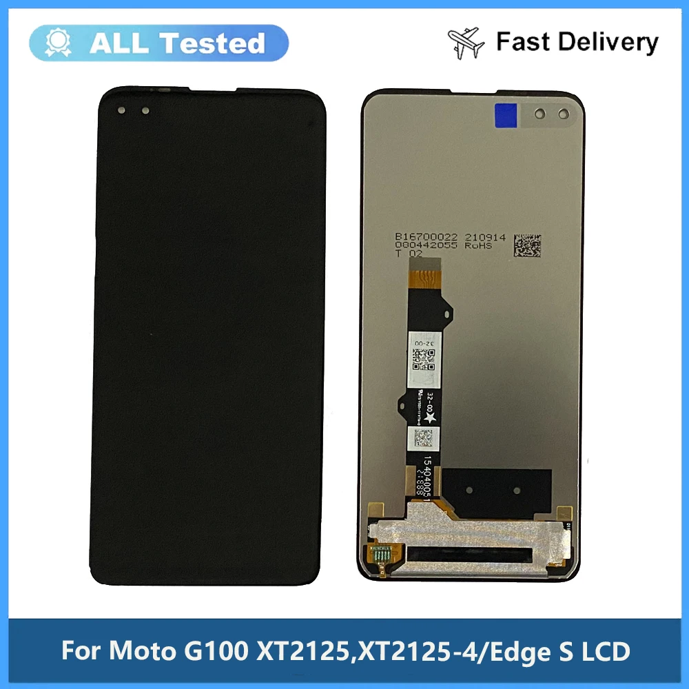 6.7" Original lcd For Motorola MOTO G100 LCD Display XT2125 XT2125-4 Touch Screen Digiziter Assembly For Moto Edge S LCD Display
6.7" Original lcd For Motorola MOTO G100 LCD Display XT2125 XT2125-4 Touch Screen Digiziter Assembly For Moto Edge S LCD Display