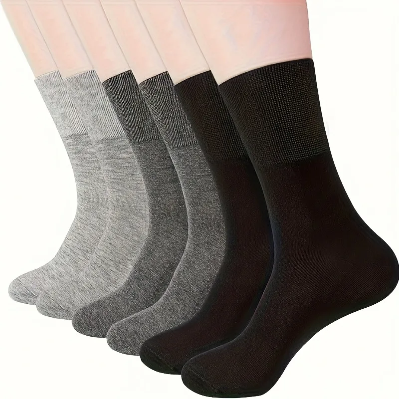 1 pairs of diabetic socks for men and women, without elastic waistband, comfortable wide cotton diabetic socks
1 pairs of diabetic socks for men and women, without elastic waistband, comfortable wide cotton diabetic socks