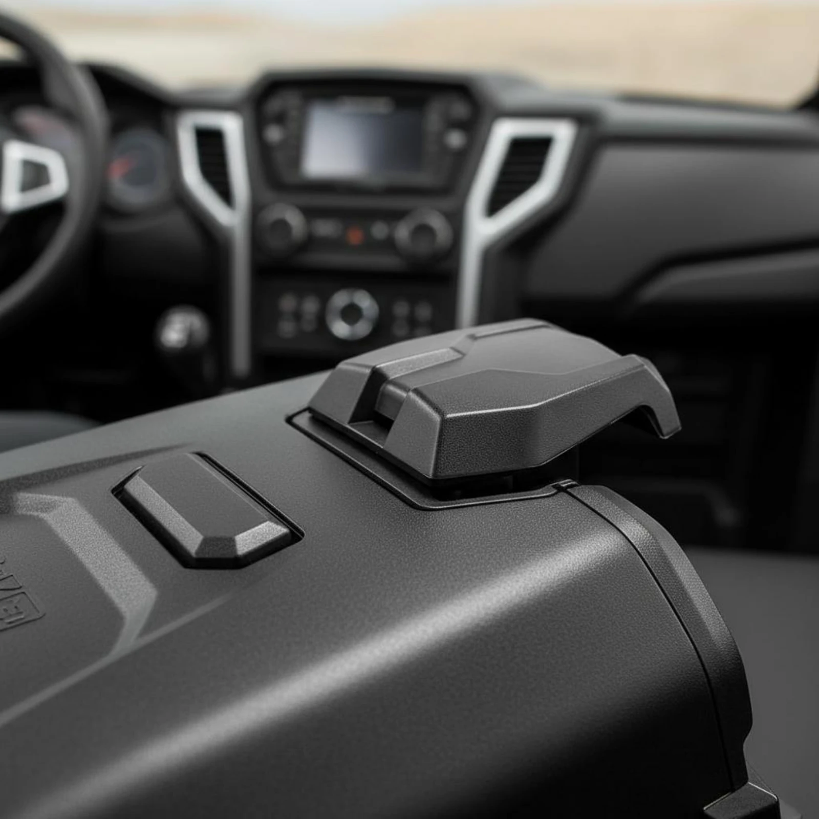 Renegade X3 Electronic Device Mount Sturdy Device Mount Box Away-Road Vehicle Part Water and Mud Resistant
Renegade X3 Electronic Device Mount Sturdy Device Mount Box Away-Road Vehicle Part Water and Mud Resistant
