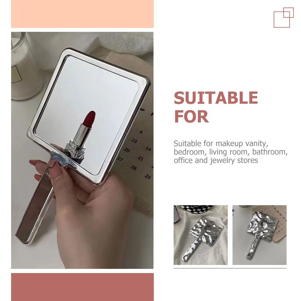Portable Beauty Mirror Retro Handheld Mirror for Women Square Design Outdoor Travel Cosmetics Accessories
Portable Beauty Mirror Retro Handheld Mirror for Women Square Design Outdoor Travel Cosmetics Accessories
