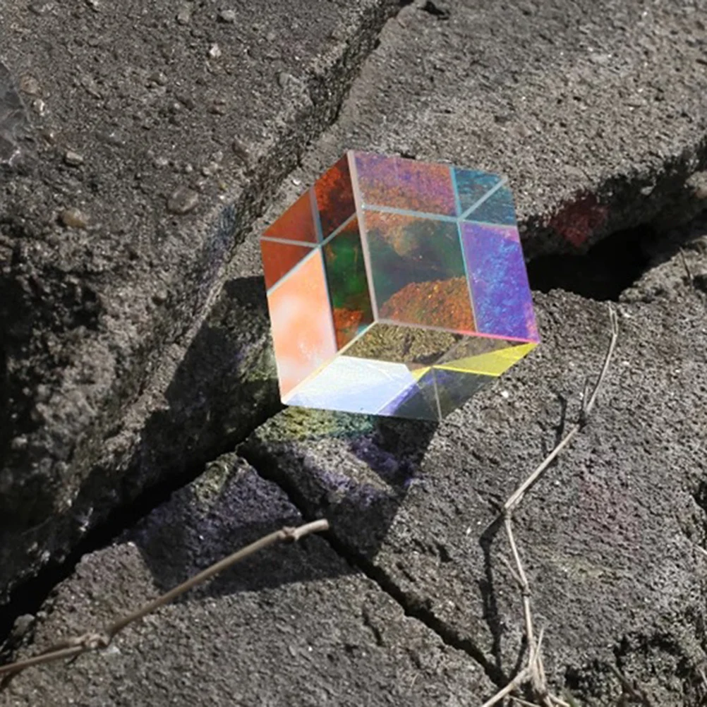 Scientific RGB Optical Cube Prism Gift Box Decor for Light Refraction Teaching and Experiment
Scientific RGB Optical Cube Prism Gift Box Decor for Light Refraction Teaching and Experiment
