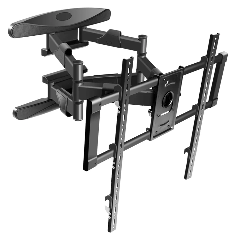 638D Manufacturer Supply High Quality Adjustable Steel Black Tv Wall Mount Bracket Universal TV Bracket for 50-80 TV
638D Manufacturer Supply High Quality Adjustable Steel Black Tv Wall Mount Bracket Universal TV Bracket for 50-80 TV